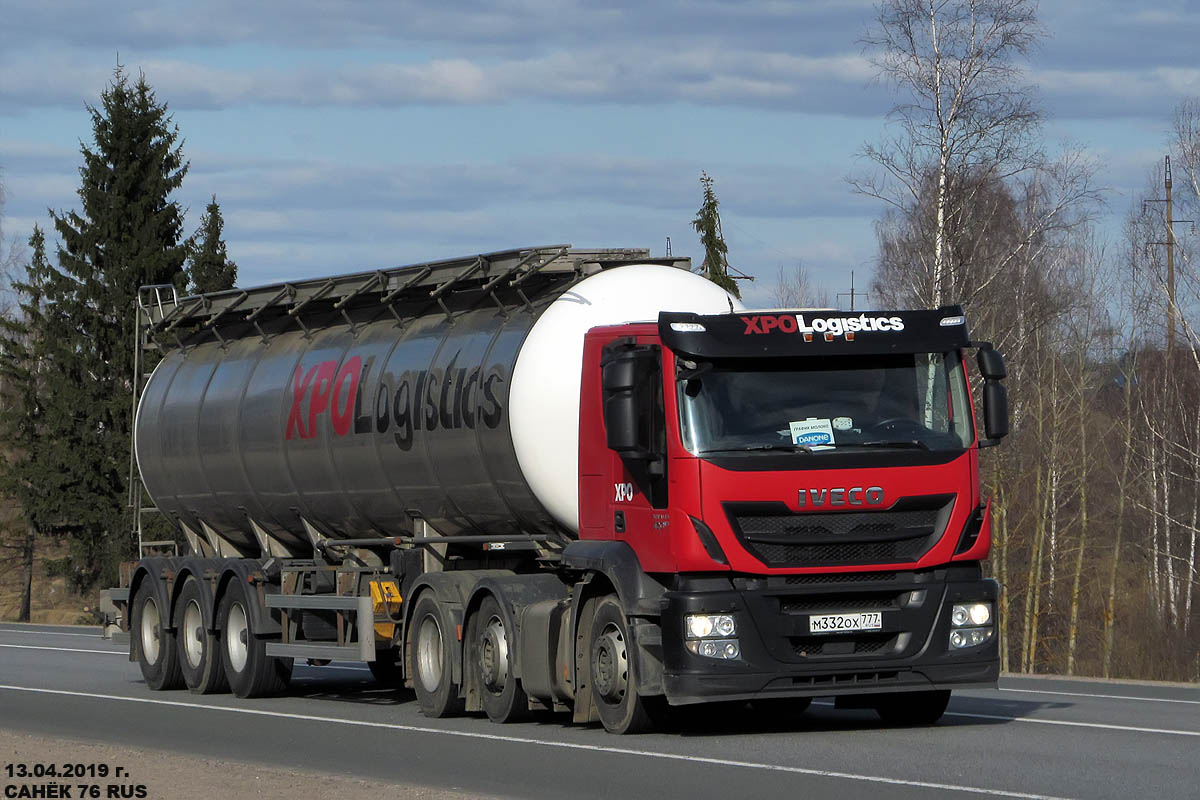 Москва, № М 332 ОХ 777 — IVECO Stralis ('2012) 420