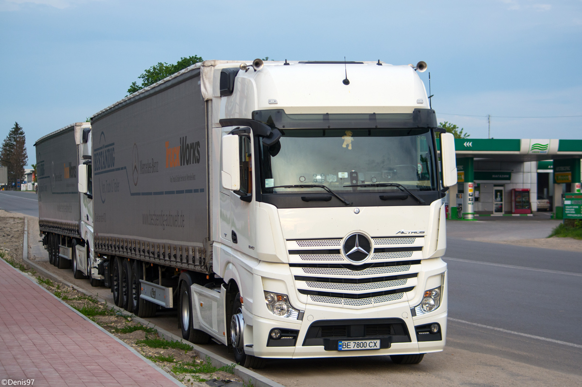 Николаевская область, № ВЕ 7800 СХ — Mercedes-Benz Actros ('2011) 1840