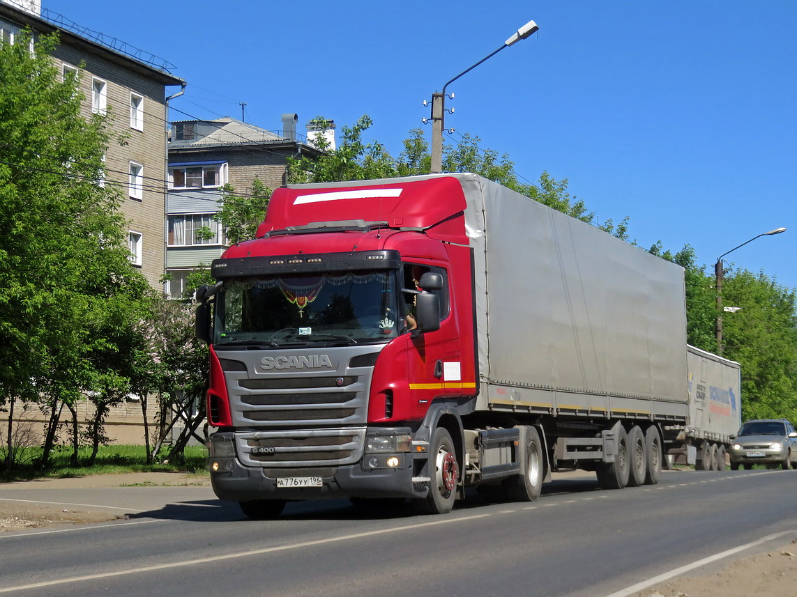 Свердловская область, № А 776 УУ 196 — Scania ('2009) G400