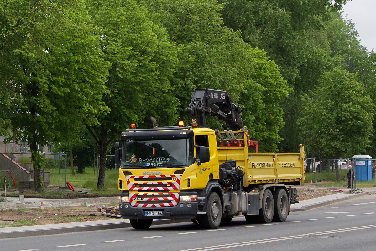 Литва, № HRD 104 — Scania ('2004) P420