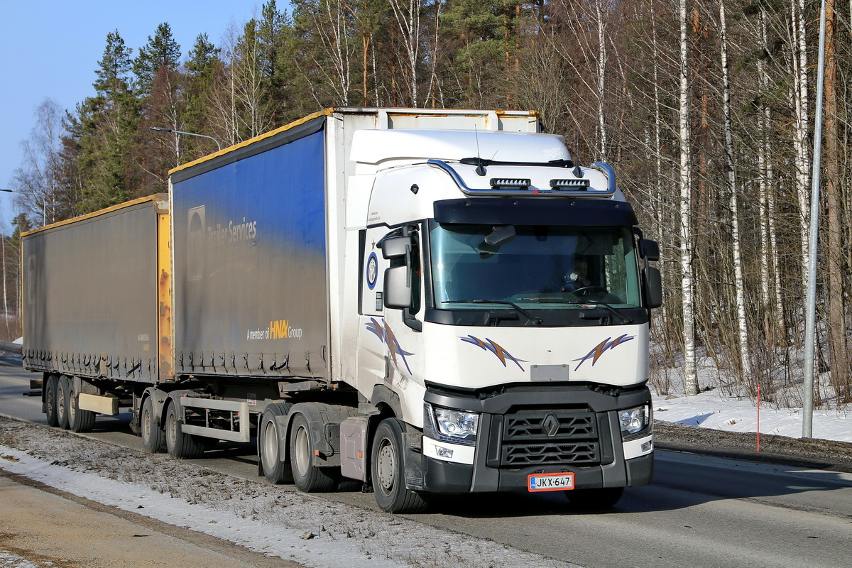 Финляндия, № JKX-647 — Renault T-Series ('2013)