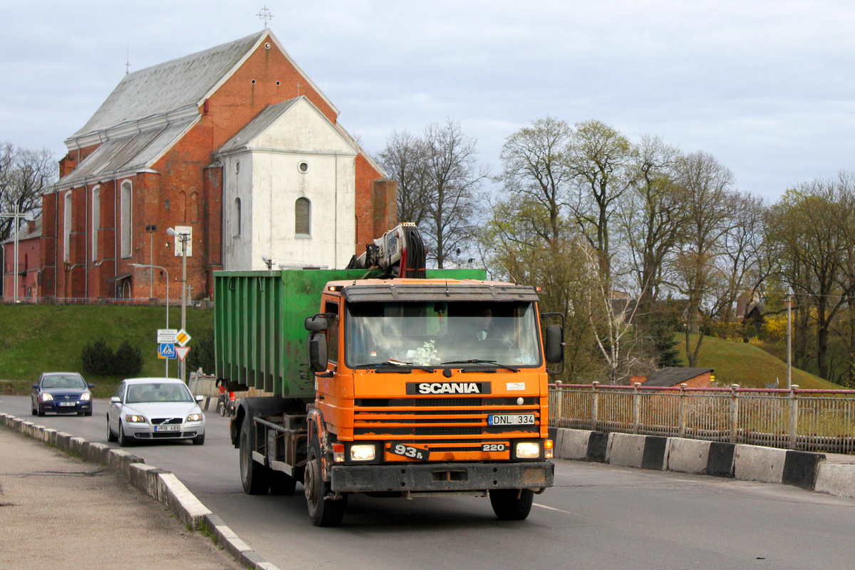 Литва, № DNL 334 — Scania (II) P93M