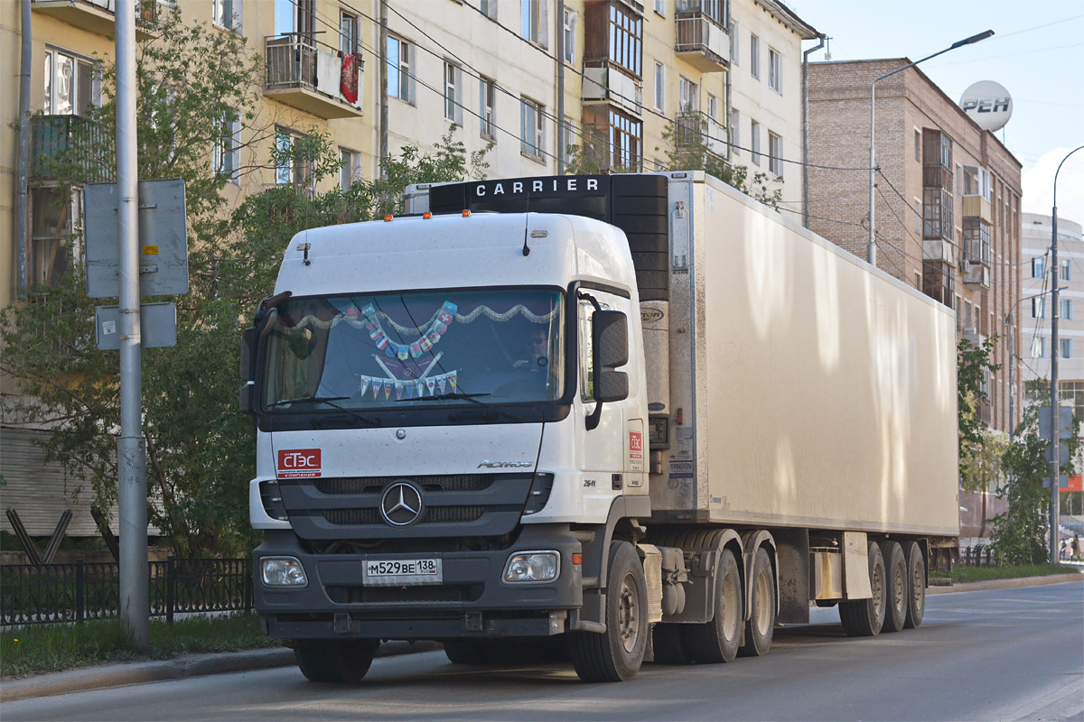 Иркутская область, № М 529 ВЕ 138 — Mercedes-Benz Actros ('2009) 2541