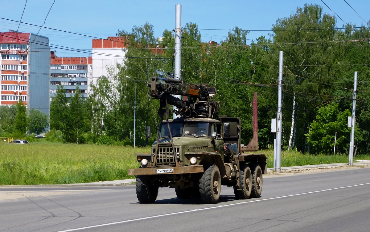 Калужская область, № О 709 КУ 40 — Урал-4320 (общая модель)