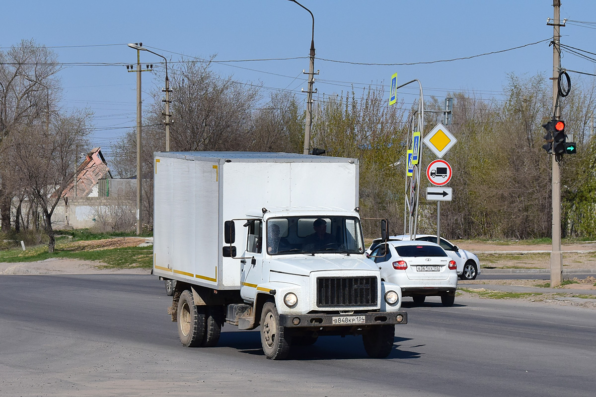 Волгоградская область, № В 848 КР 134 — ГАЗ-3309