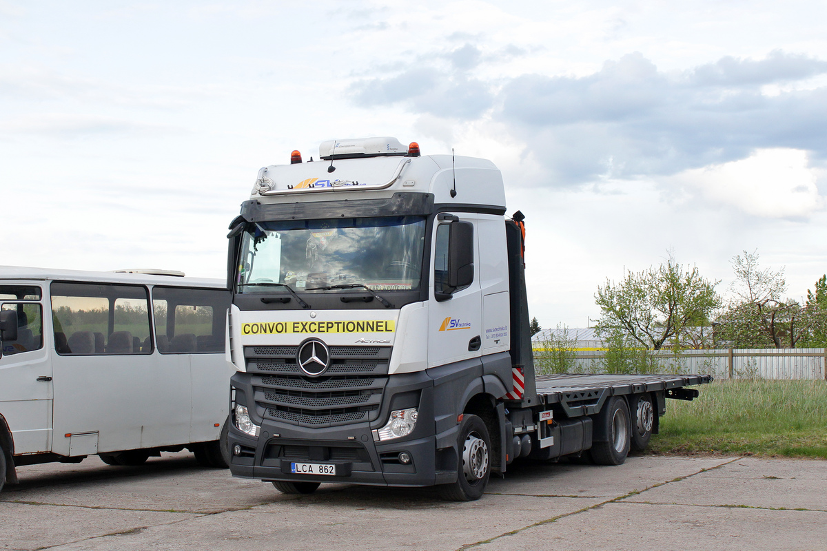 Литва, № LCA 862 — Mercedes-Benz Actros ('2011)