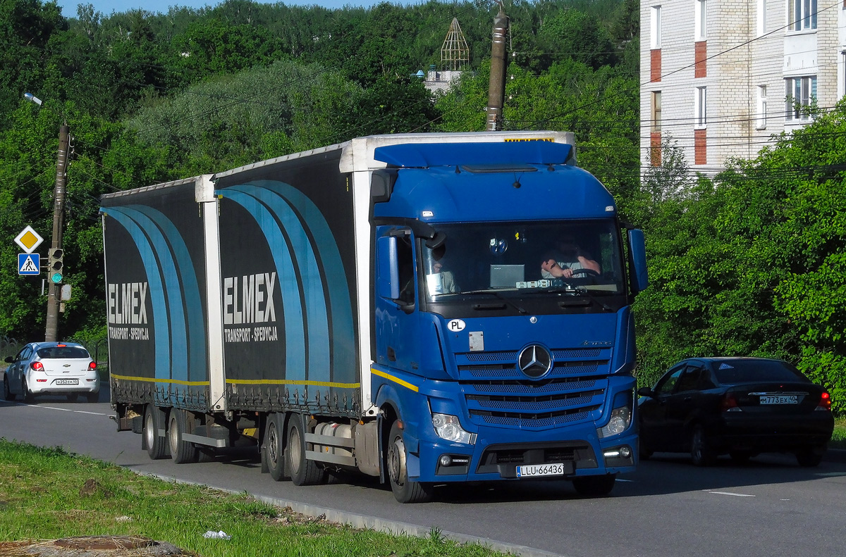 Польша, № LLU 66436 — Mercedes-Benz Actros ('2011)