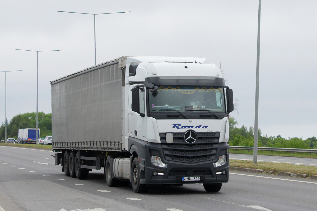 Литва, № JNU 529 — Mercedes-Benz Actros ('2011)