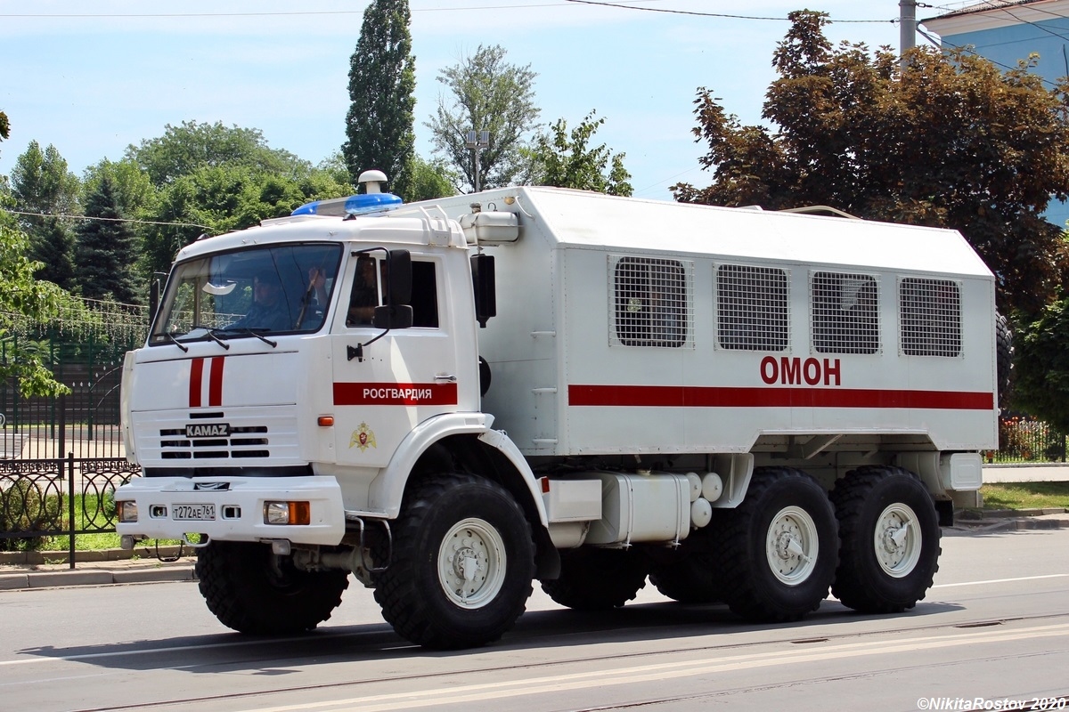 Ростовская область, № Т 272 АЕ 761 — КамАЗ-43114 (общая модель)