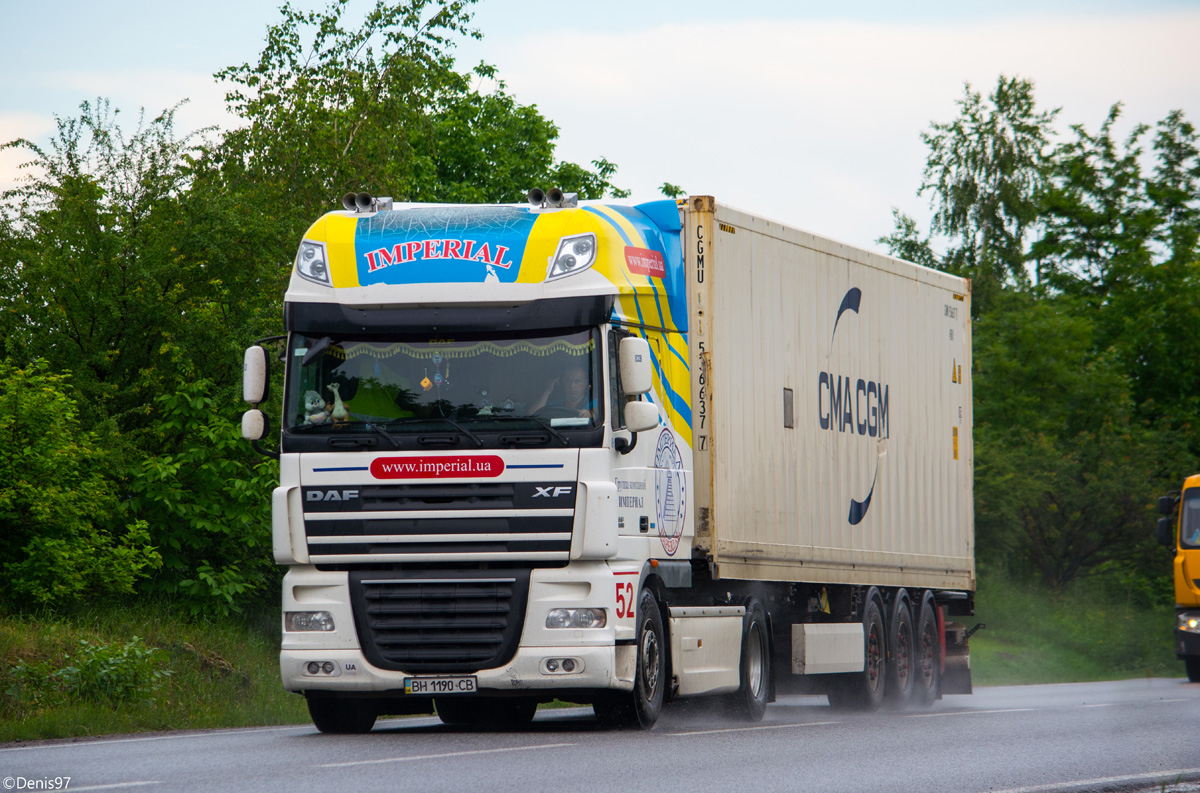 Одесская область, № 52 — DAF XF105 FT