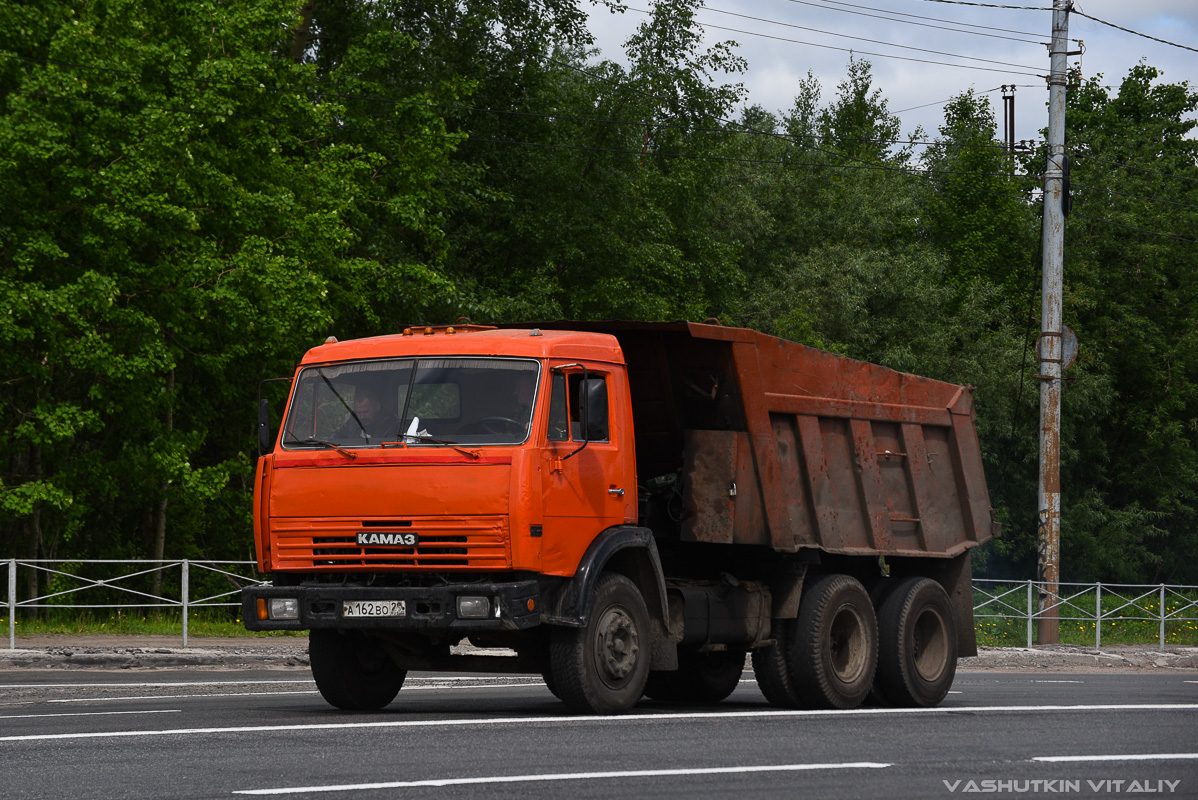 Архангельская область, № А 162 ВО 29 — КамАЗ-65115 (общая модель)