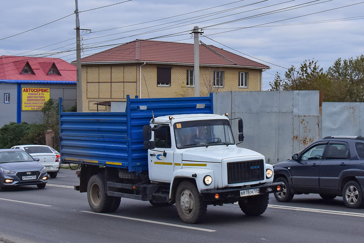 Волгоградская область, № В 878 ОК 134 — ГАЗ-3309