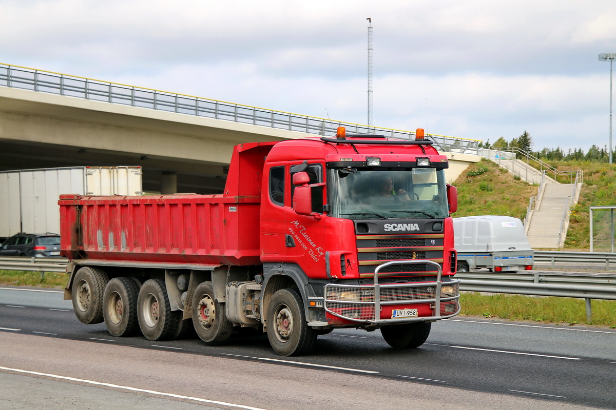 Финляндия, № UVI-958 — Scania ('1996) R164G