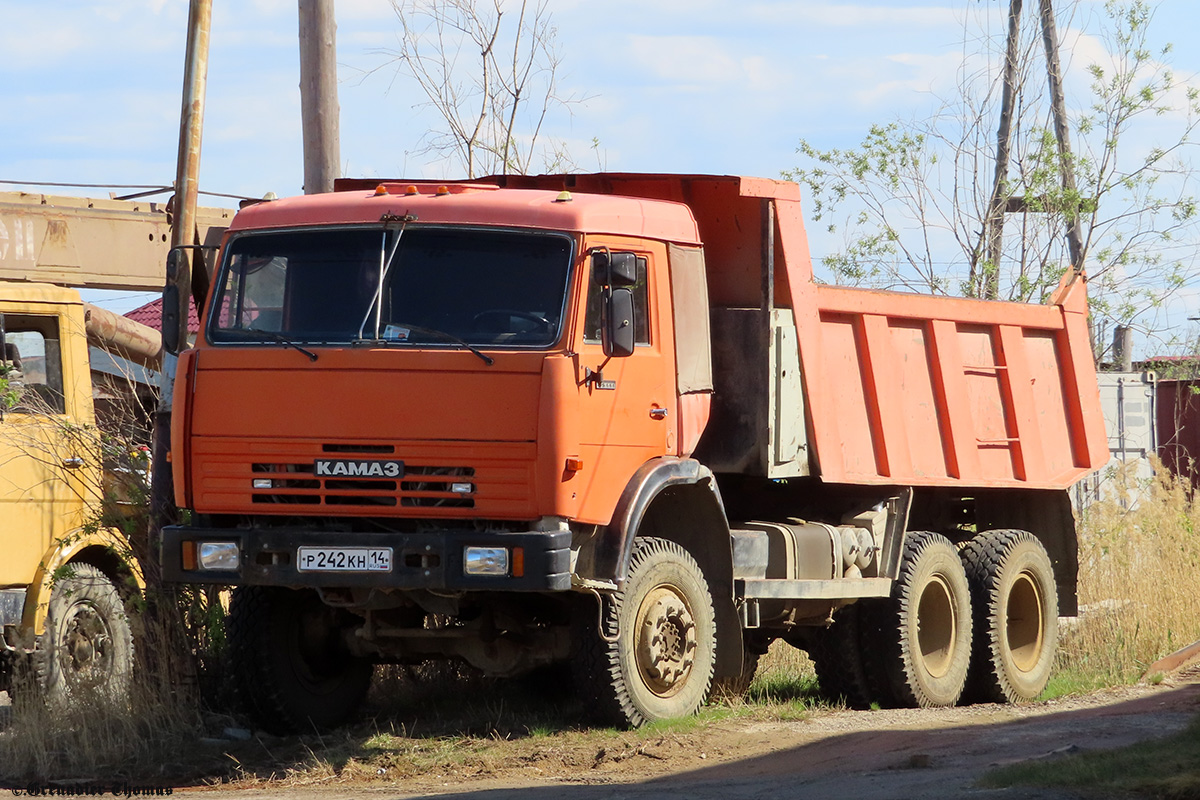 Саха (Якутия), № Р 242 КН 14 — КамАЗ-65111-13 [65111N]