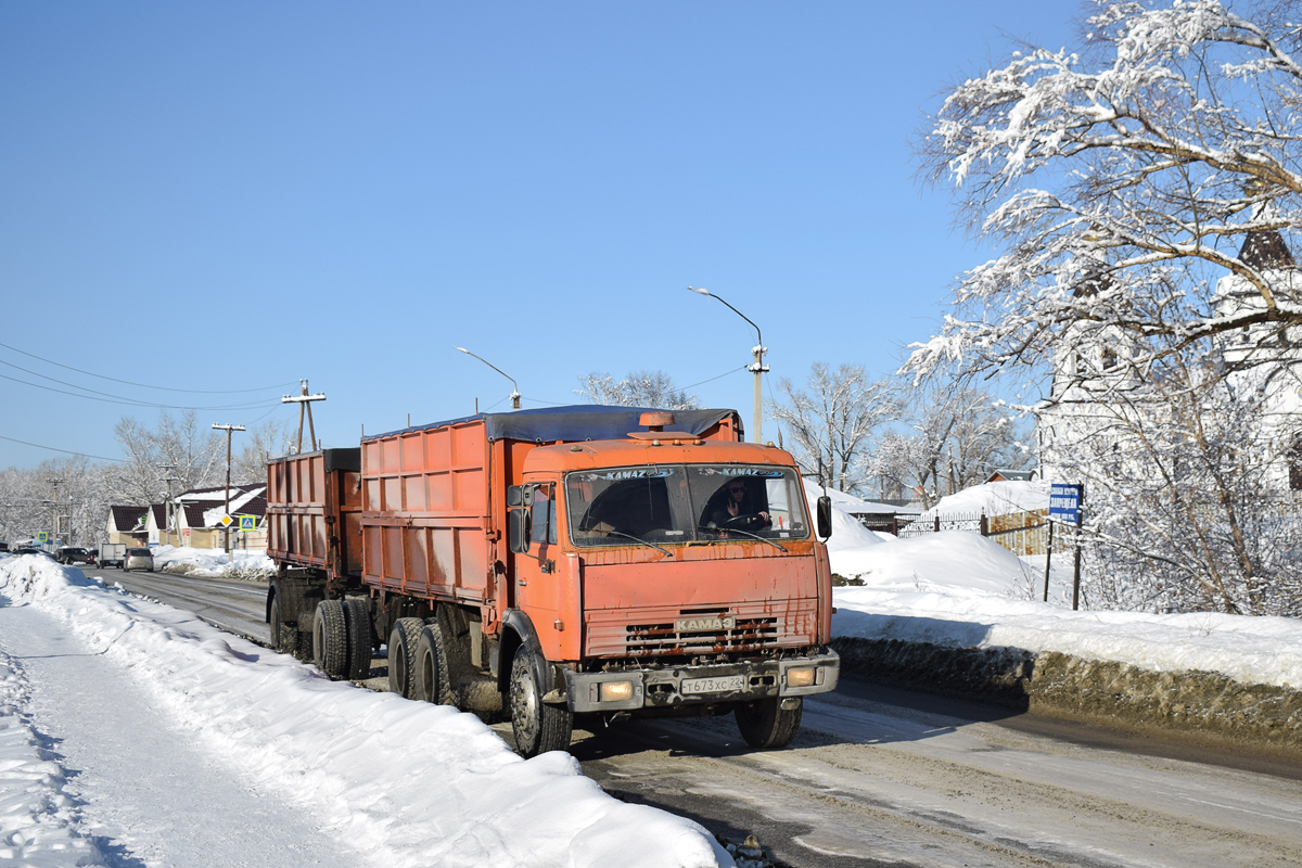 Алтайский край, № Т 673 ХС 22 — КамАЗ-53215-02 [53215C]