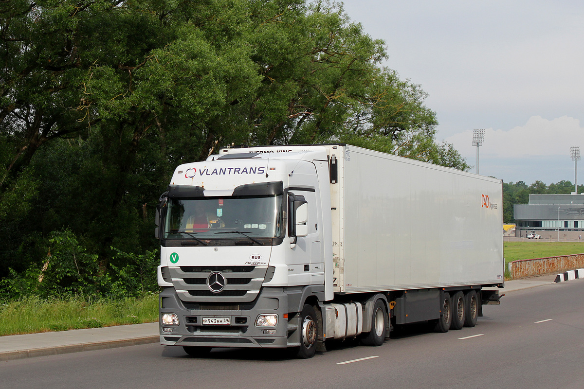 Калининградская область, № Р 943 ВН 39 — Mercedes-Benz Actros ('2009) 1844