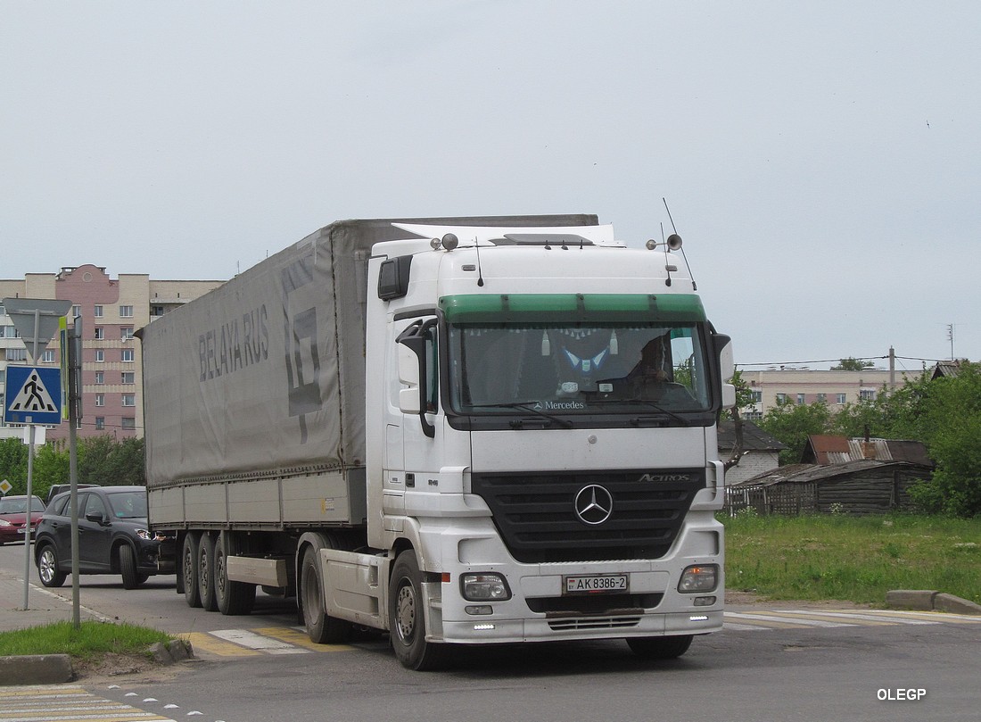 Витебская область, № АК 8386-2 — Mercedes-Benz Actros ('2003) 1846