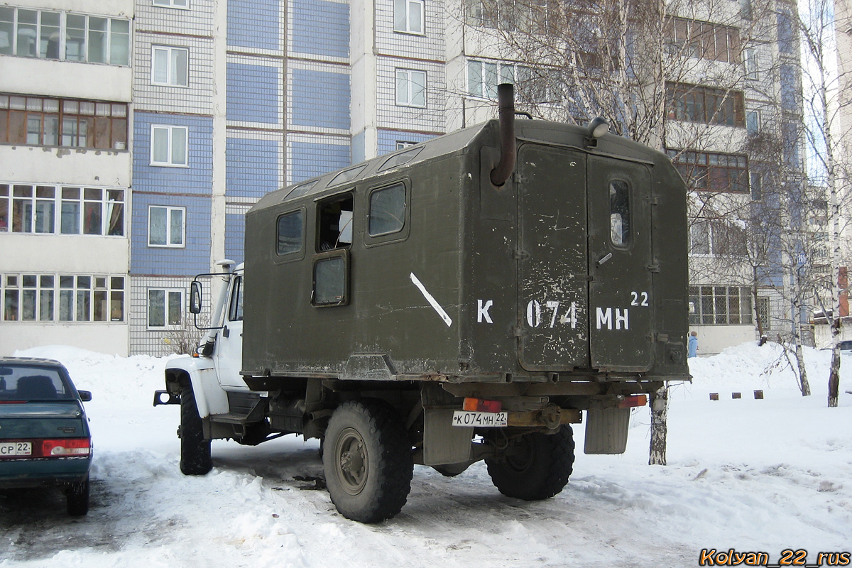 Алтайский край, № К 074 МН 22 — ГАЗ-33081 «Садко»