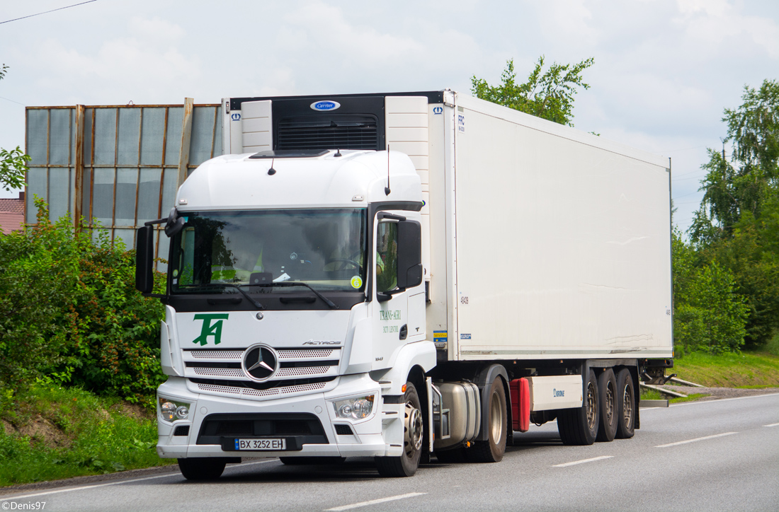 Хмельницкая область, № ВХ 3252 ЕН — Mercedes-Benz Actros ('2011) 1843