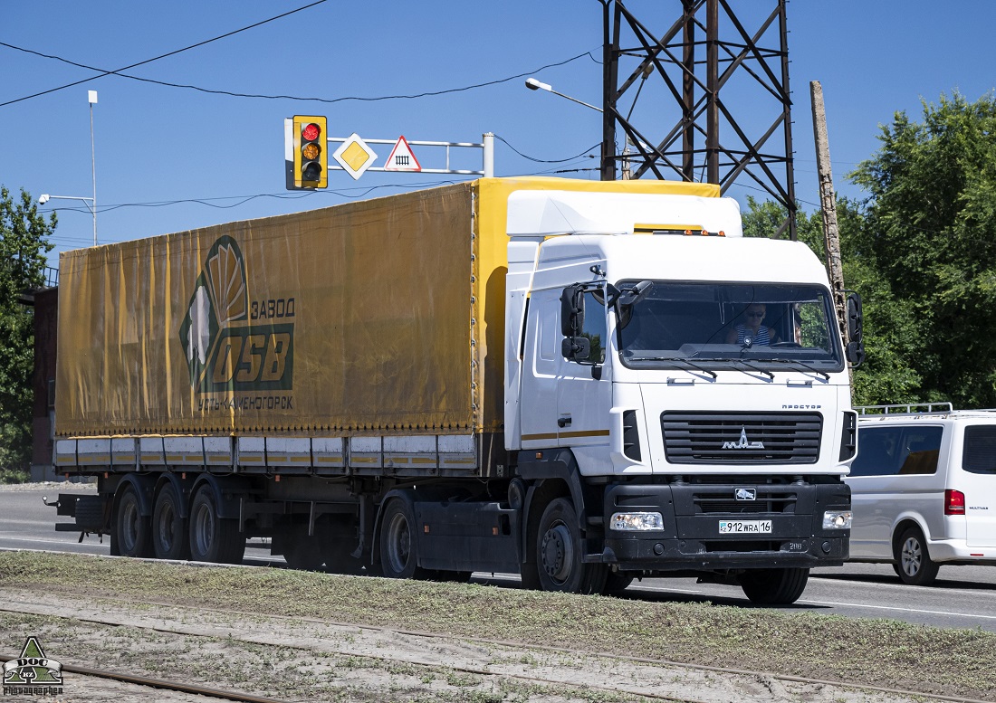 Восточно-Казахстанская область, № 912 WRA 16 — МАЗ-5440C9