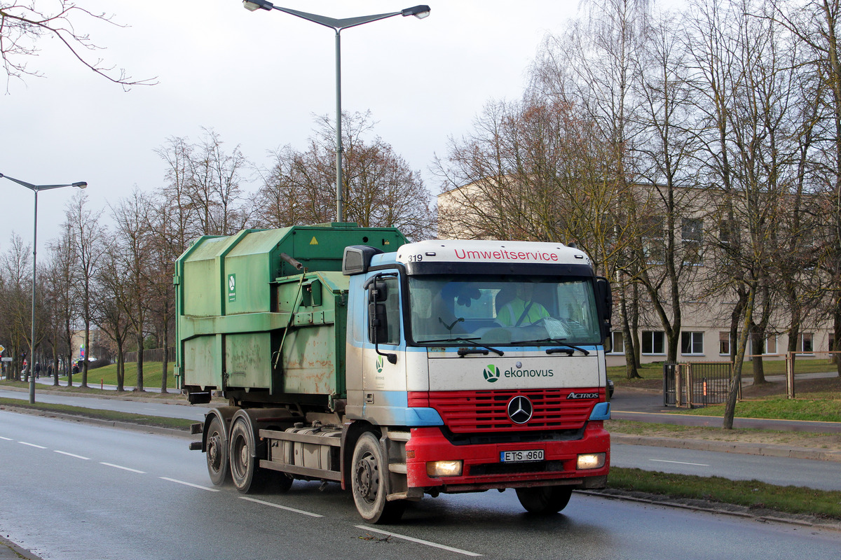 Литва, № ETS 960 — Mercedes-Benz Actros ('1997) 2535