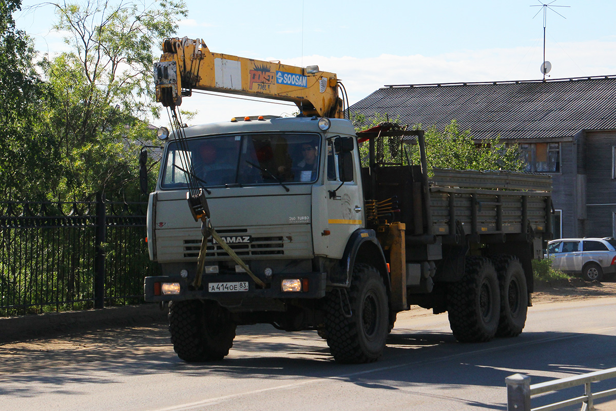 Ненецкий автономный округ, № А 414 ОЕ 83 — КамАЗ-43118 [431180]