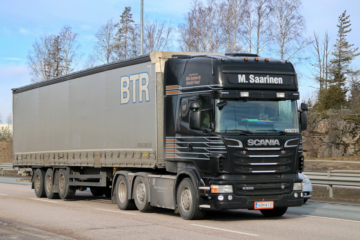 Финляндия, № SOH-612 — Scania ('2009) R500