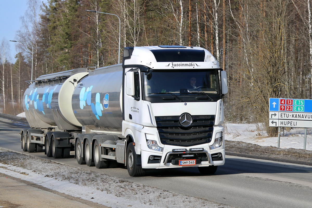 Финляндия, № SMV-345 — Mercedes-Benz Actros ('2011)