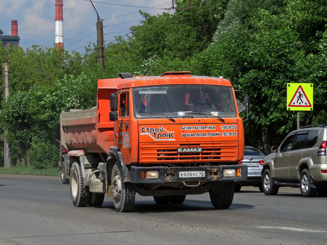 Кировская область, № В 606 КС 43 — КамАЗ-43255-A3