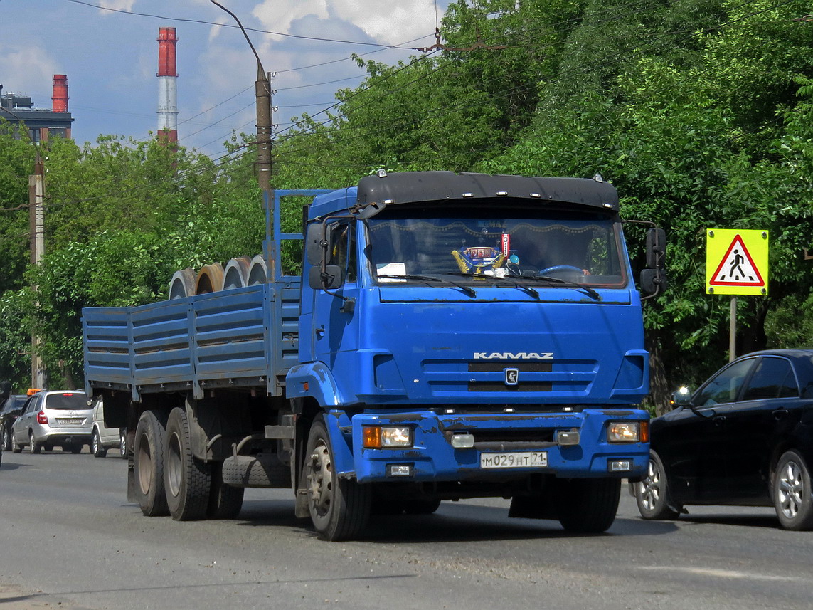 Тульская область, № М 029 НТ 71 — КамАЗ-65117-N3