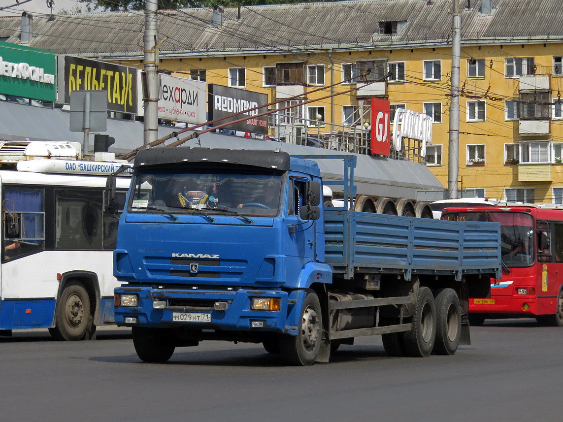 Тульская область, № М 029 НТ 71 — КамАЗ-65117-N3