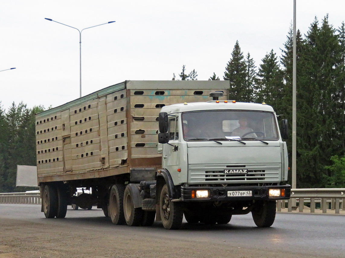 Кировская область, № У 077 ВР 43 — КамАЗ-5410