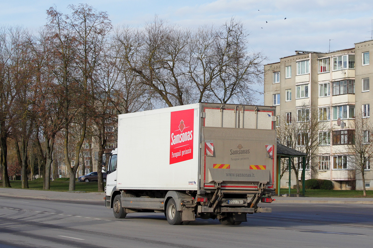 Литва, № GGU 781 — Mercedes-Benz Atego 1218