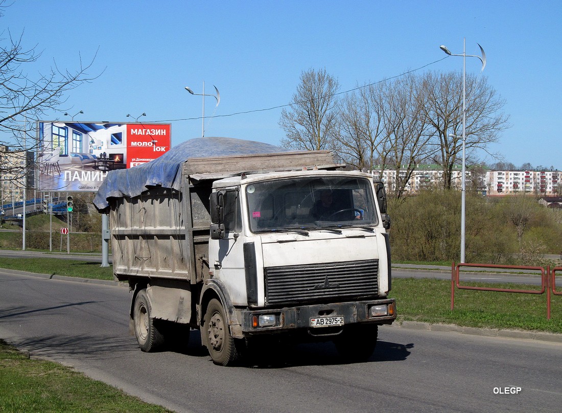 Витебская область, № АВ 2975-2 — МАЗ-5551 (общая модель)