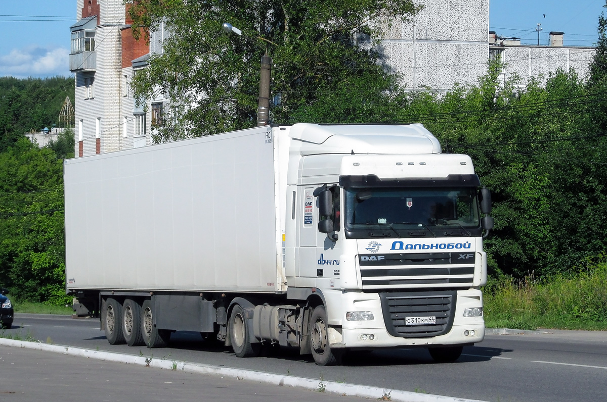 Костромская область, № О 310 КМ 44 — DAF XF105 FT