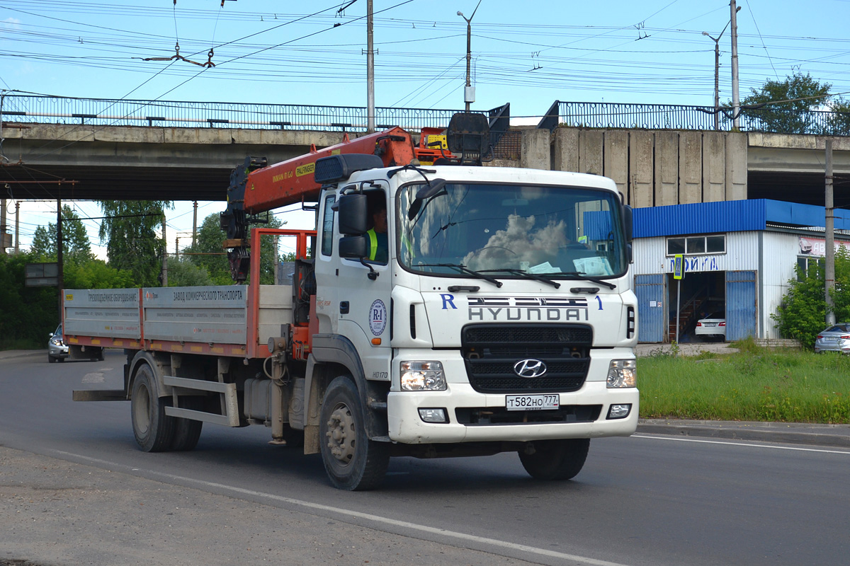 Москва, № Т 582 НО 777 — Hyundai HD170 [XWE]