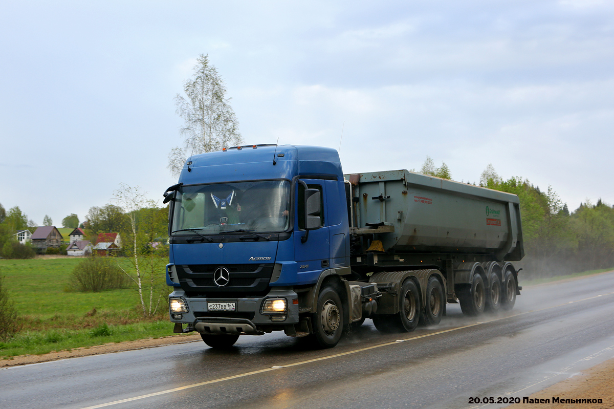 Саратовская область, № Е 237 ВВ 164 — Mercedes-Benz Actros '09 2541 [Z9M]