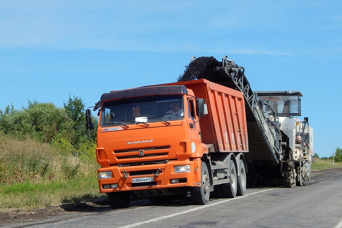 Белгородская область, № О 804 ЕМ 31 — КамАЗ-6520 (общая модель)