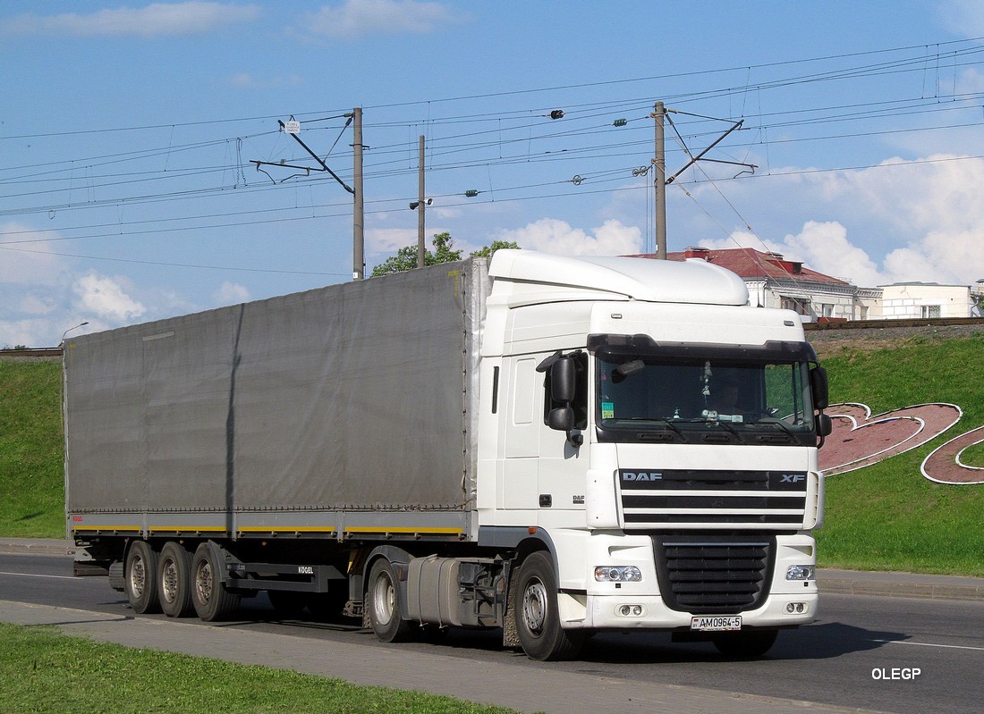 Минская область, № АМ 0964-5 — DAF XF105 FT