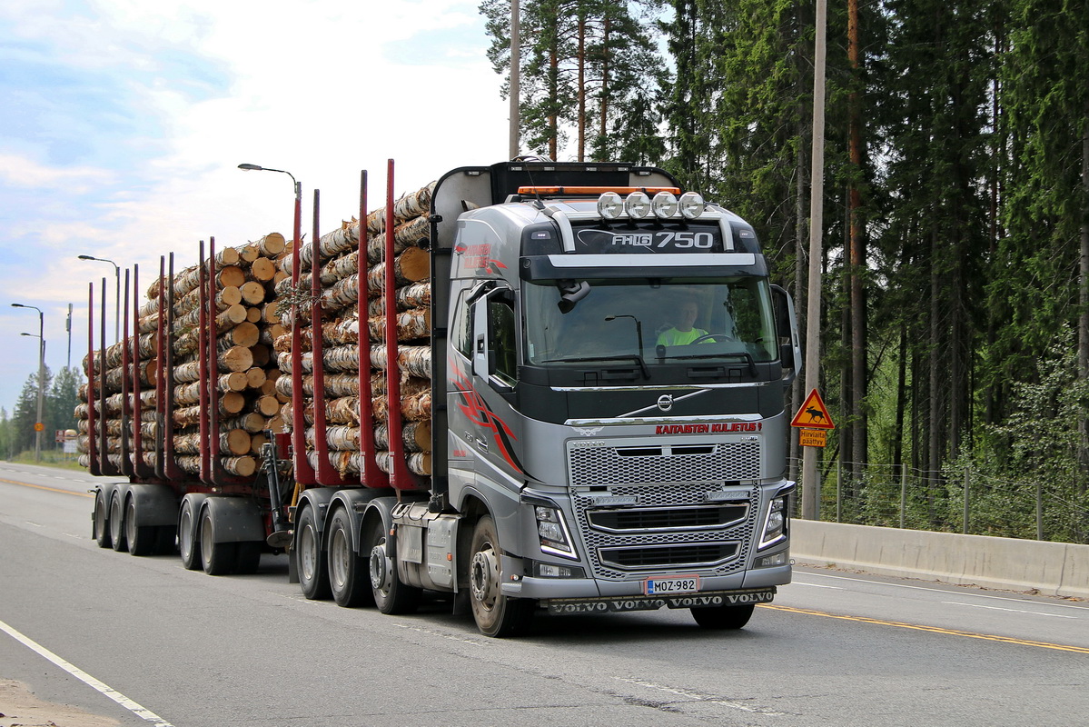 Финляндия, № MOZ-982 — Volvo ('2012) FH16.750