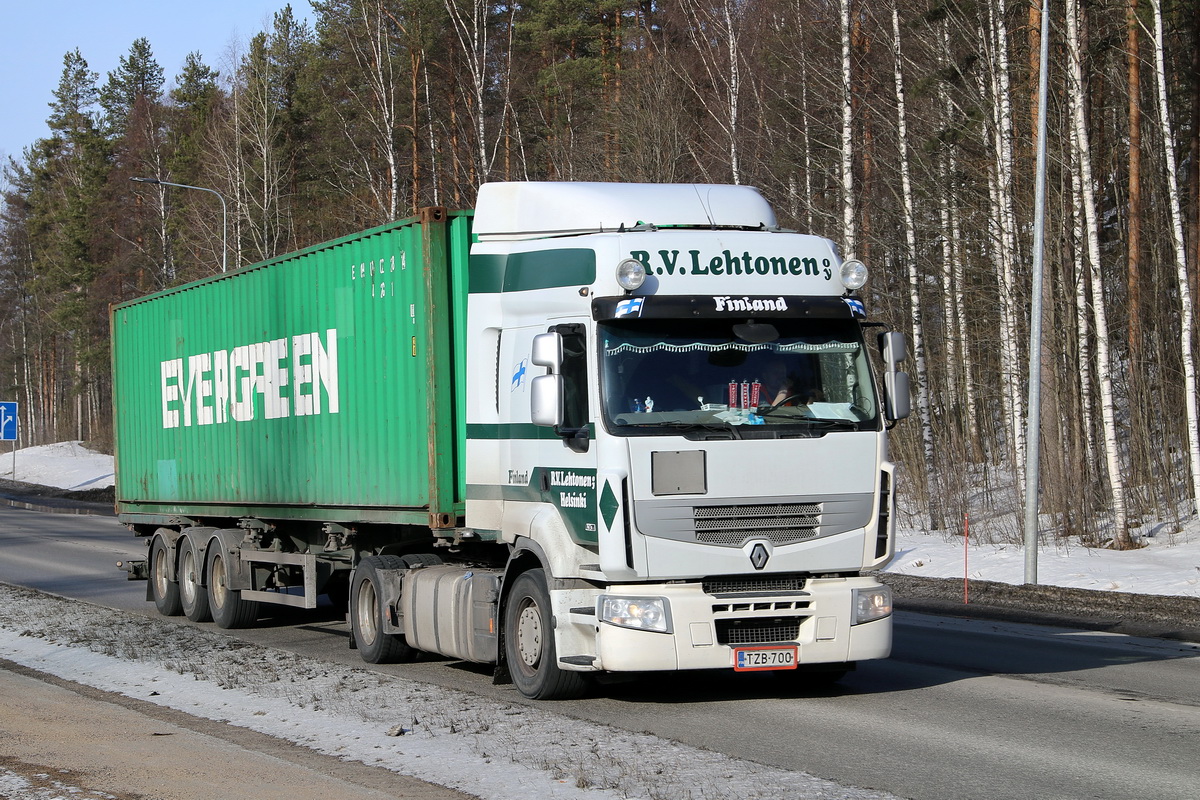 Финляндия, № TZB-700 — Renault Premium ('2006)