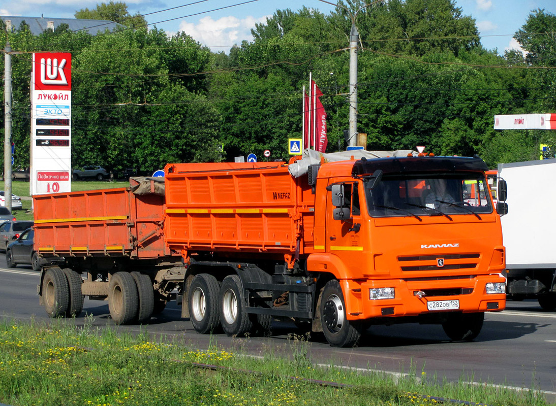 Нижегородская область, № С 282 ОВ 152 — КамАЗ-65115 (общая модель)