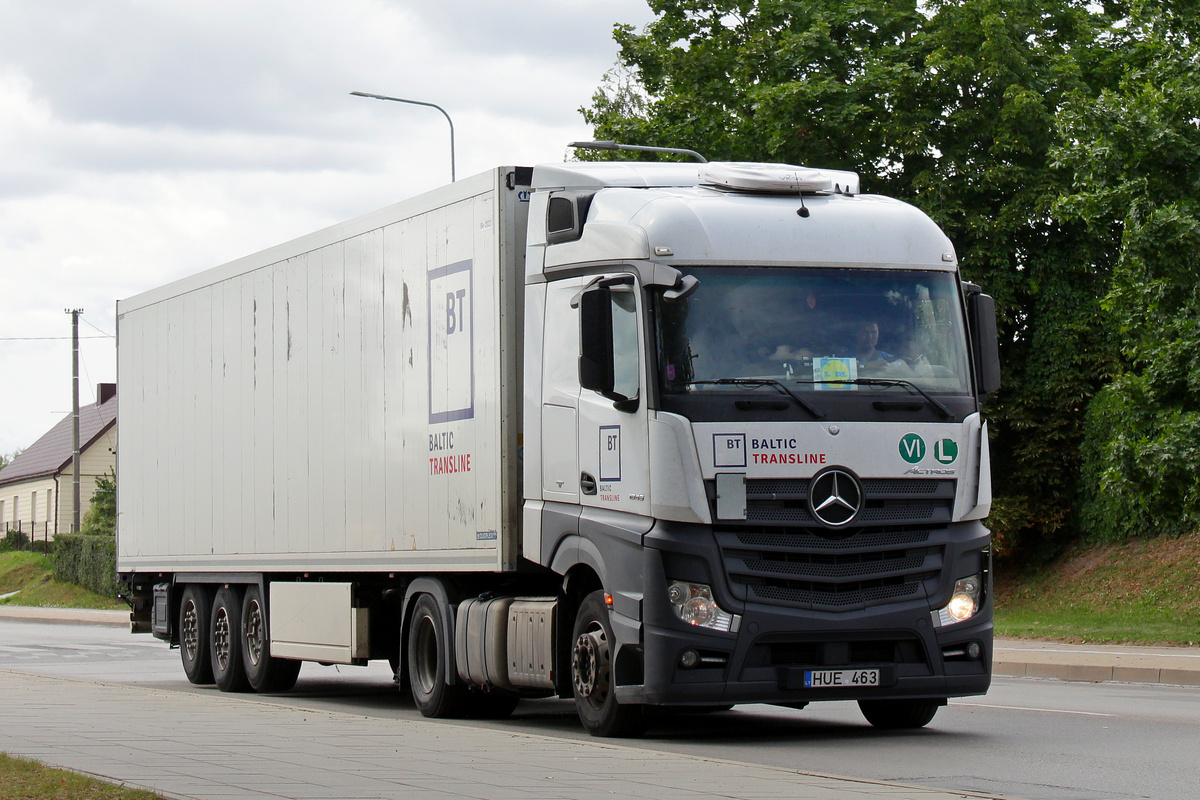 Литва, № HUE 463 — Mercedes-Benz Actros ('2011) 1845