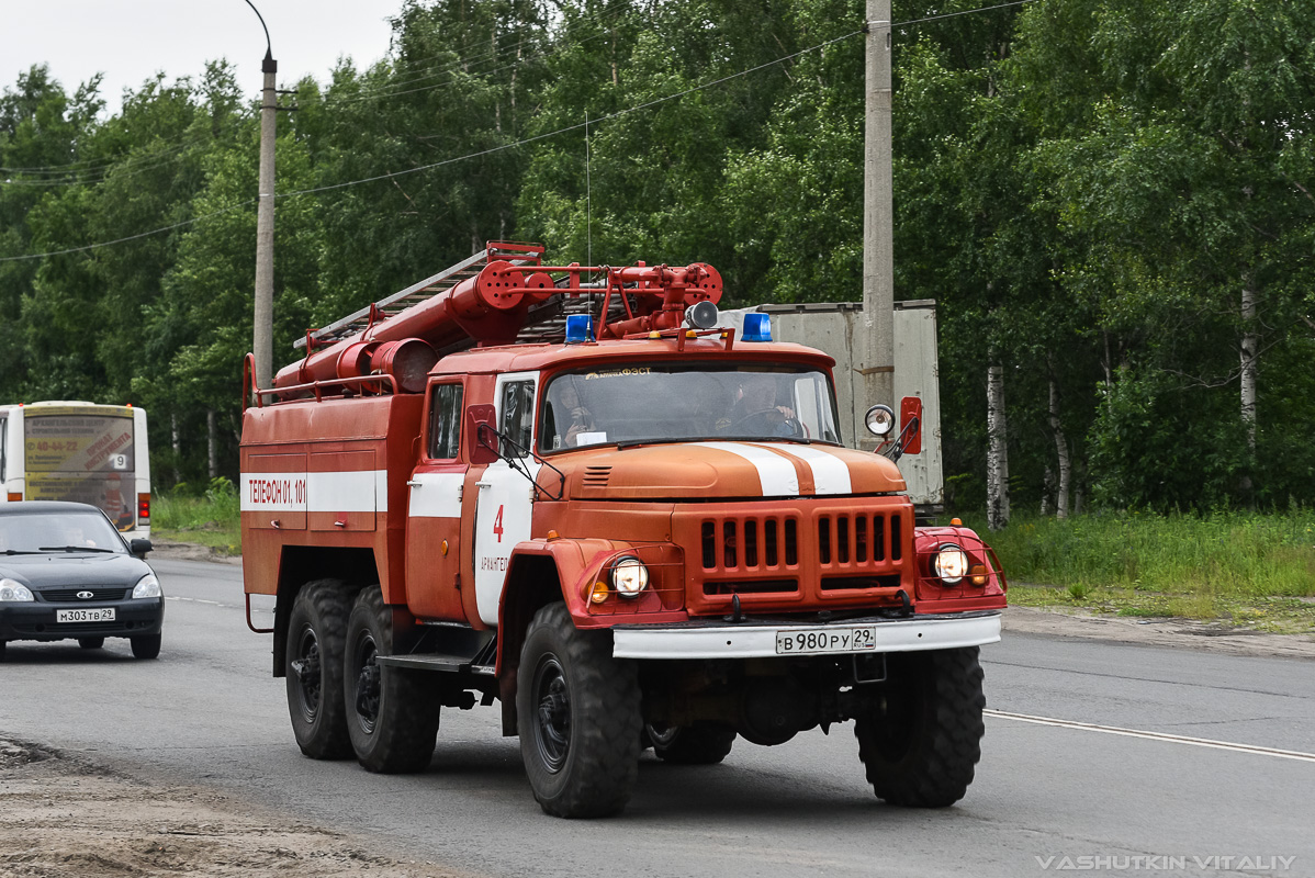 Архангельская область, № В 980 РУ 29 — ЗИЛ-131НА (УАМЗ)