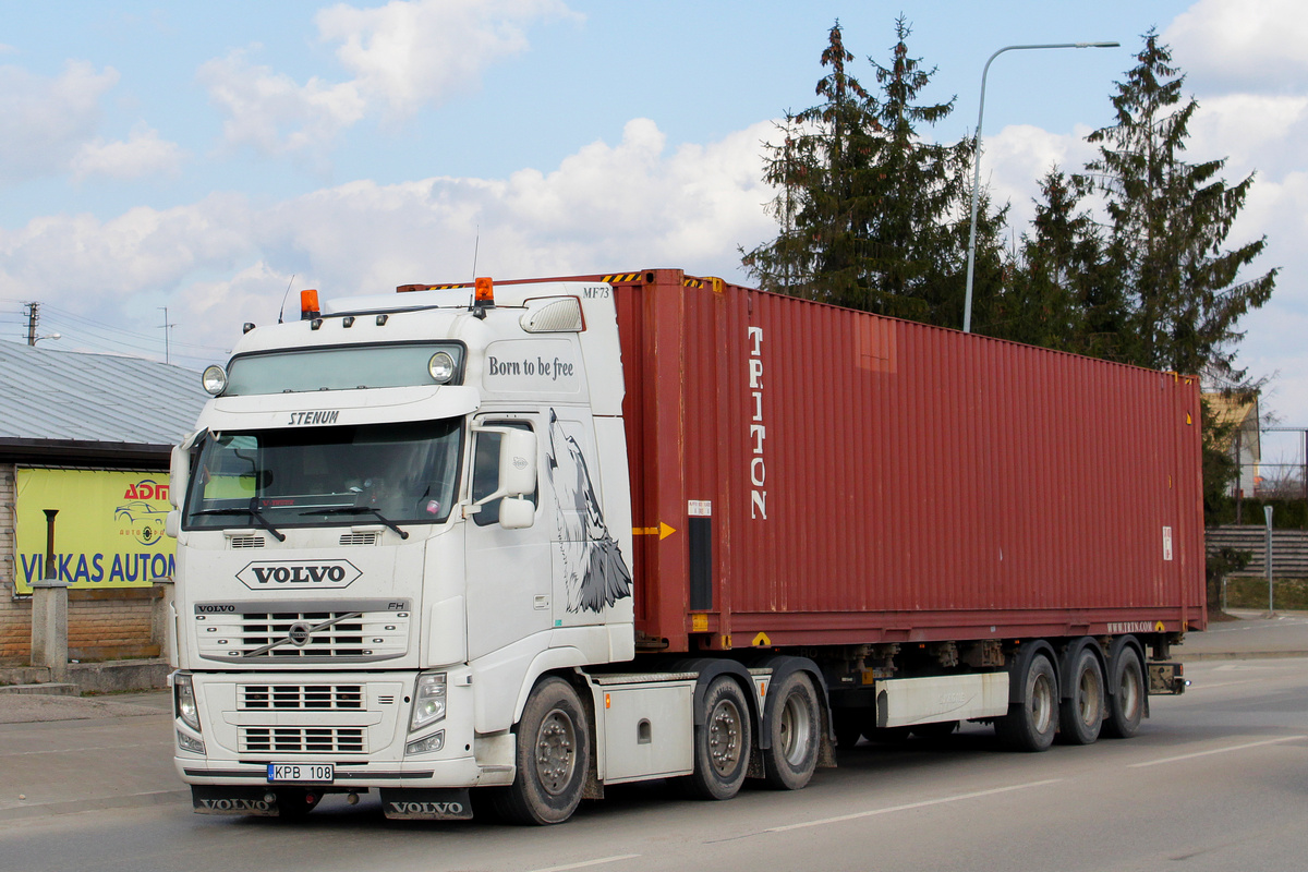 Литва, № KPB 108 — Volvo ('2008) FH.460