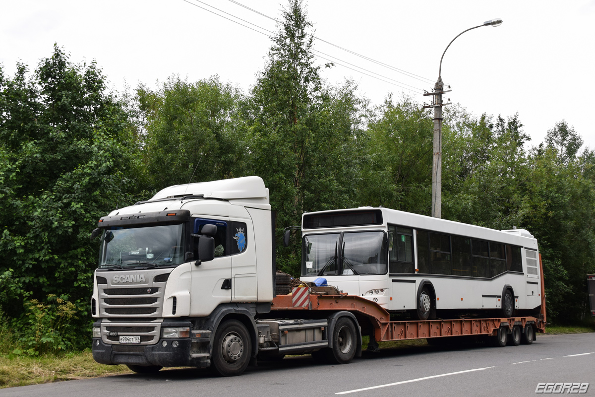 Ленинградская область, № В 984 ОТ 178 — Scania ('2009) G400