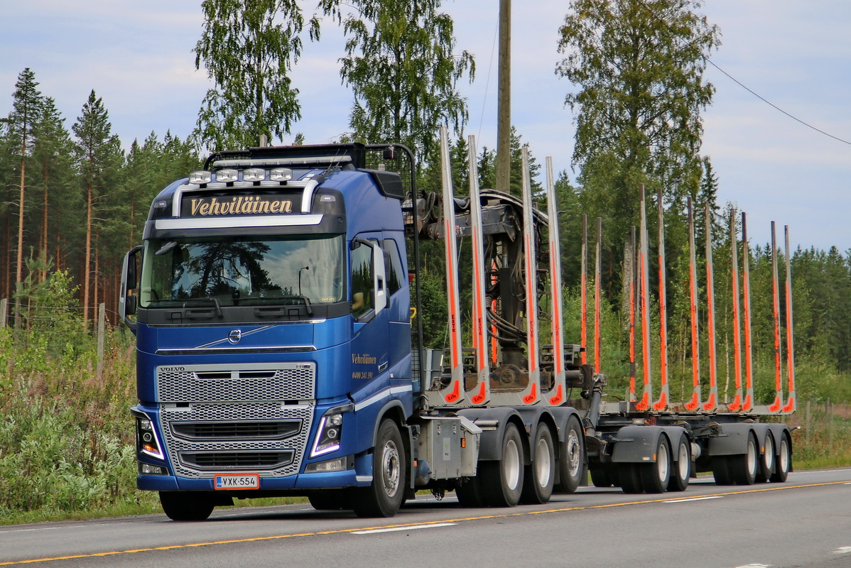 Финляндия, № VXK-554 — Volvo ('2012) FH-Series