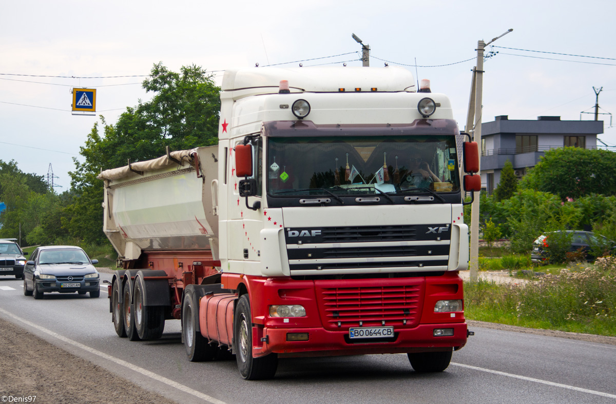 Тернопольская область, № ВО 0644 СВ — DAF XF95 FT