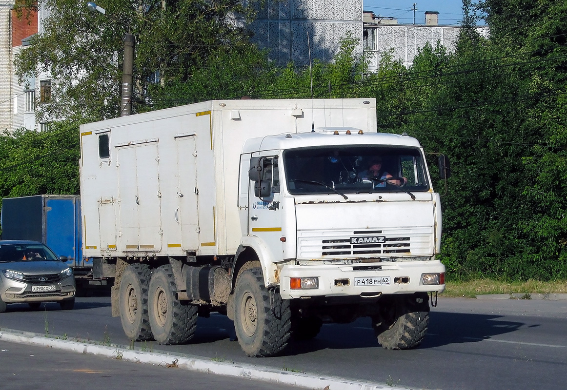 Рязанская область, № Р 418 РН 62 — КамАЗ-43118-10 [43118K]