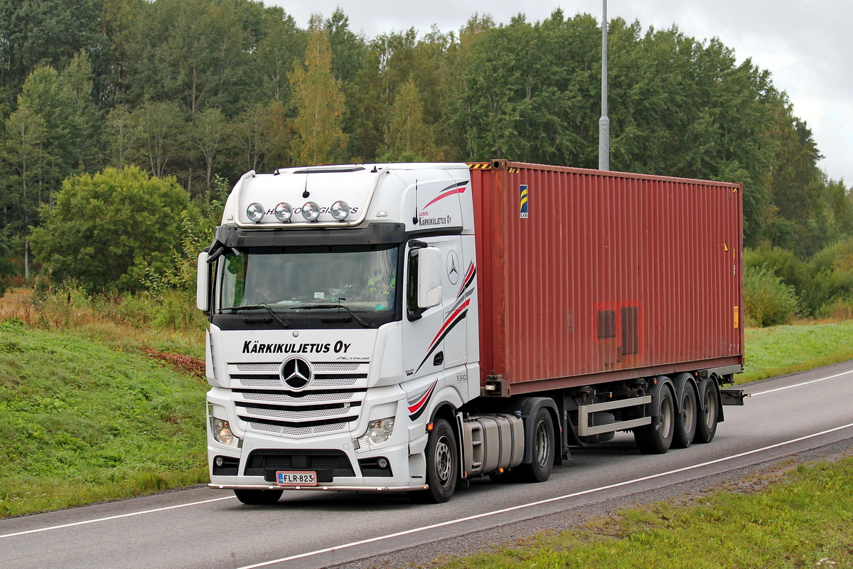 Финляндия, № FLR-823 — Mercedes-Benz Actros ('2011) 1845